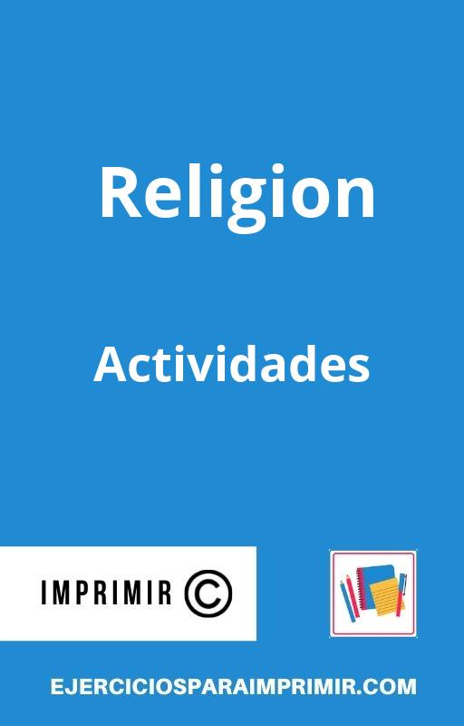 Actividades De Religion Para Imprimir 2024