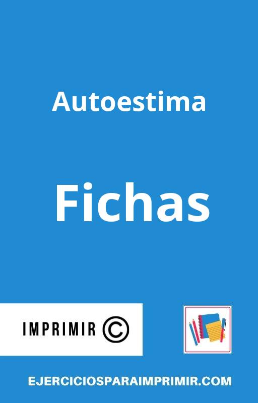 Fichas De Autoestima Para Imprimir