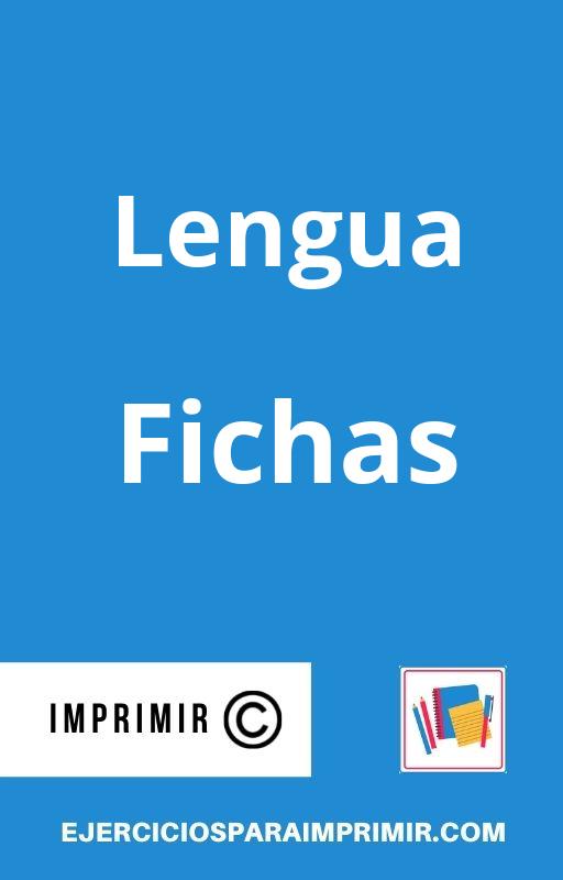 Fichas De Lengua Para Imprimir